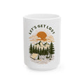 Let's Get Lost Camping 15oz Mug